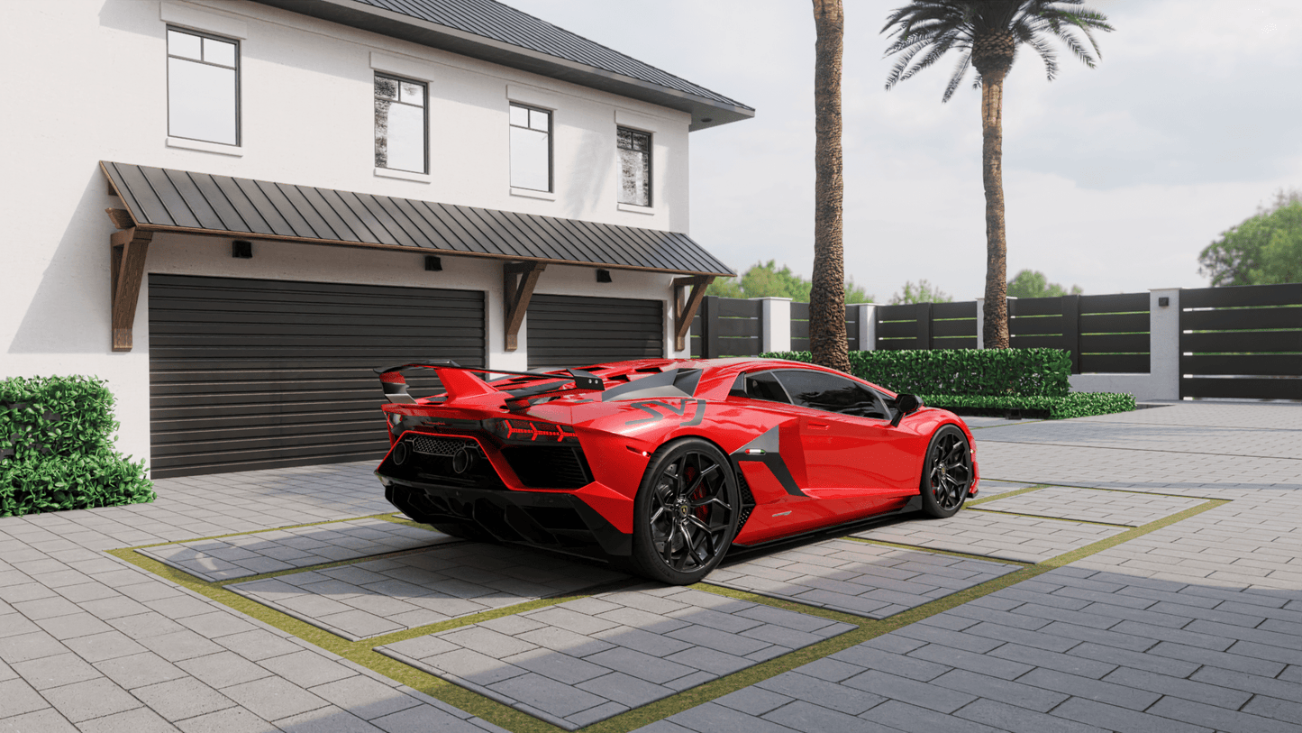 Luxury home (Blender scene)