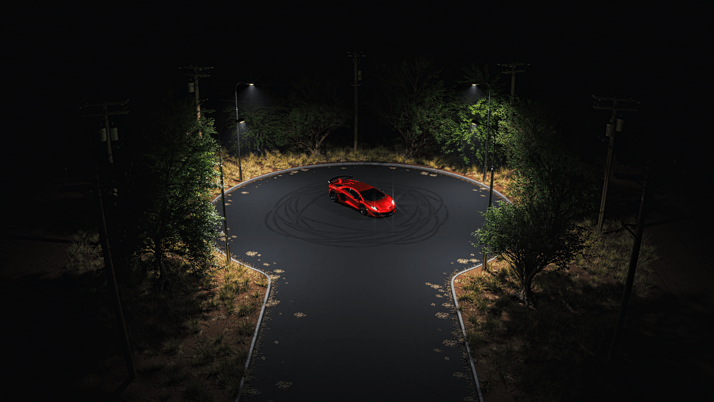 Dark coldesac (Blender scene)