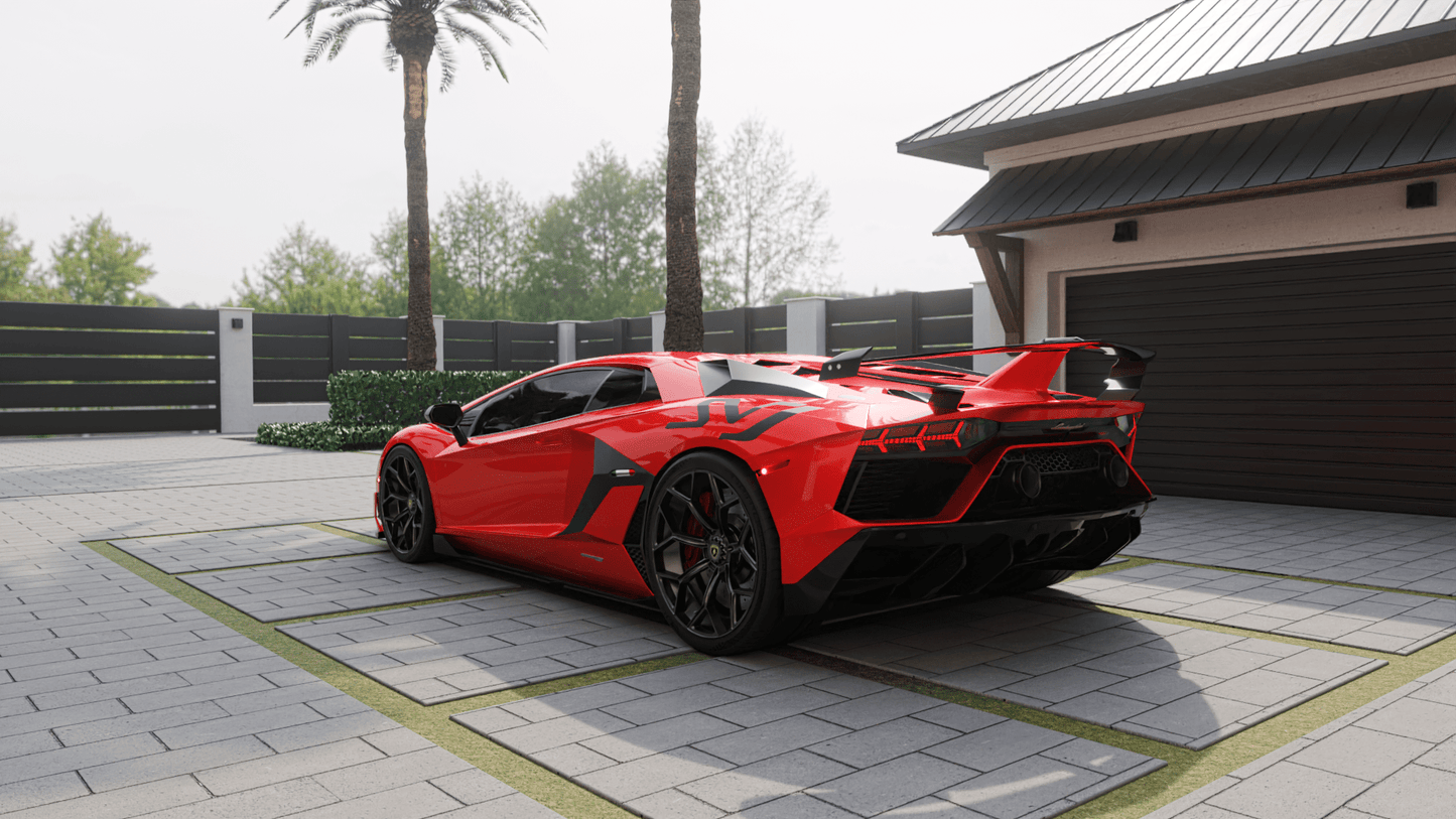 Luxury home (Blender scene)