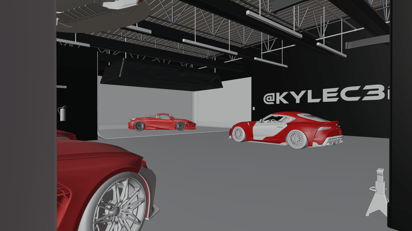 Speedshop studio (Blender scene)