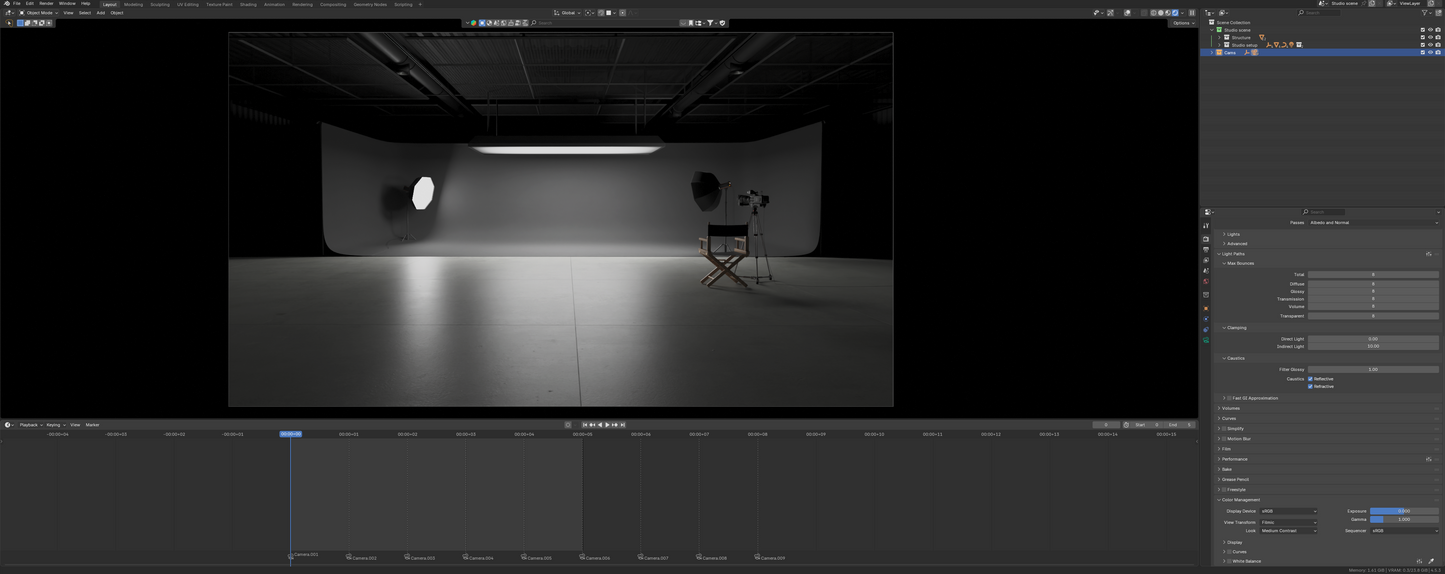 Studio 1 (Blender scene)