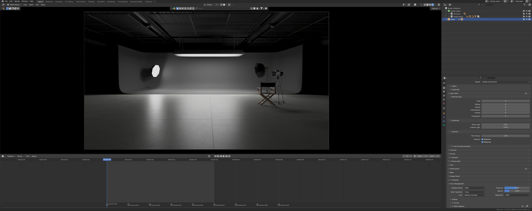 Studio 1 (Blender scene)