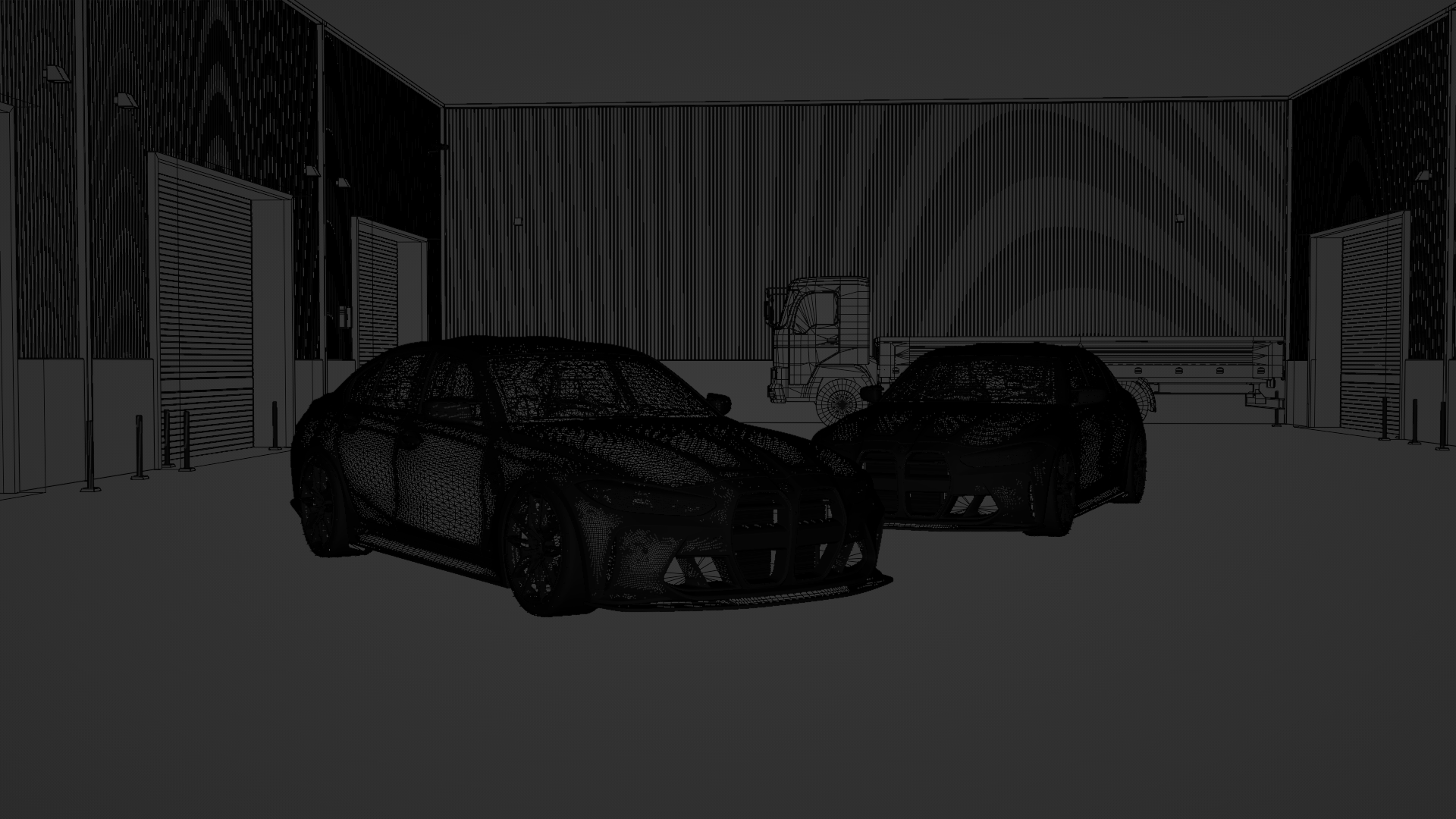 Industrial lot (Blender scene)