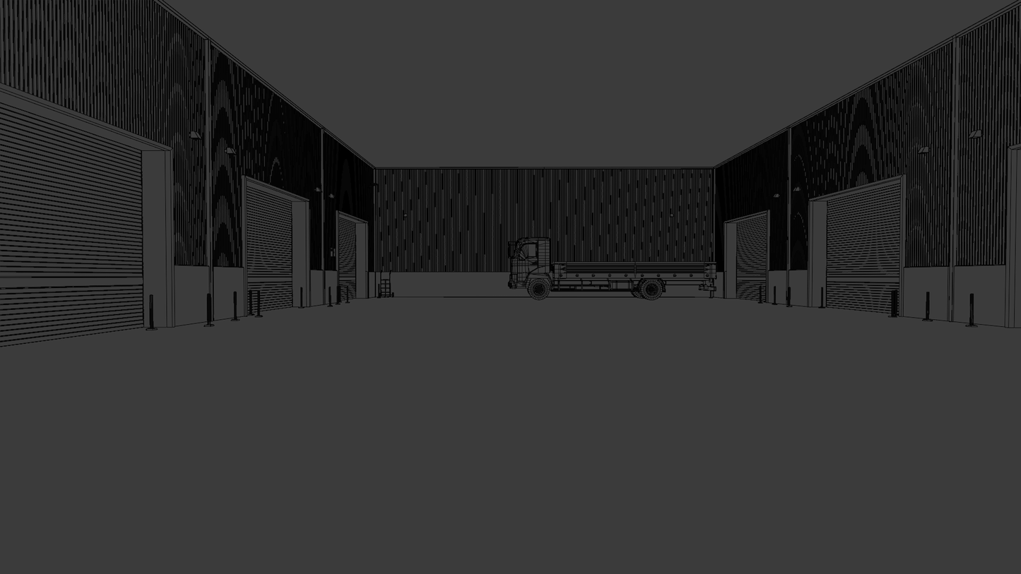 Industrial lot (Blender scene)