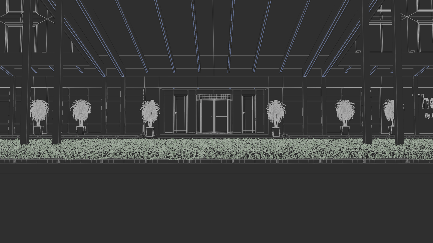 Hotel Exterior (Blender Scene)