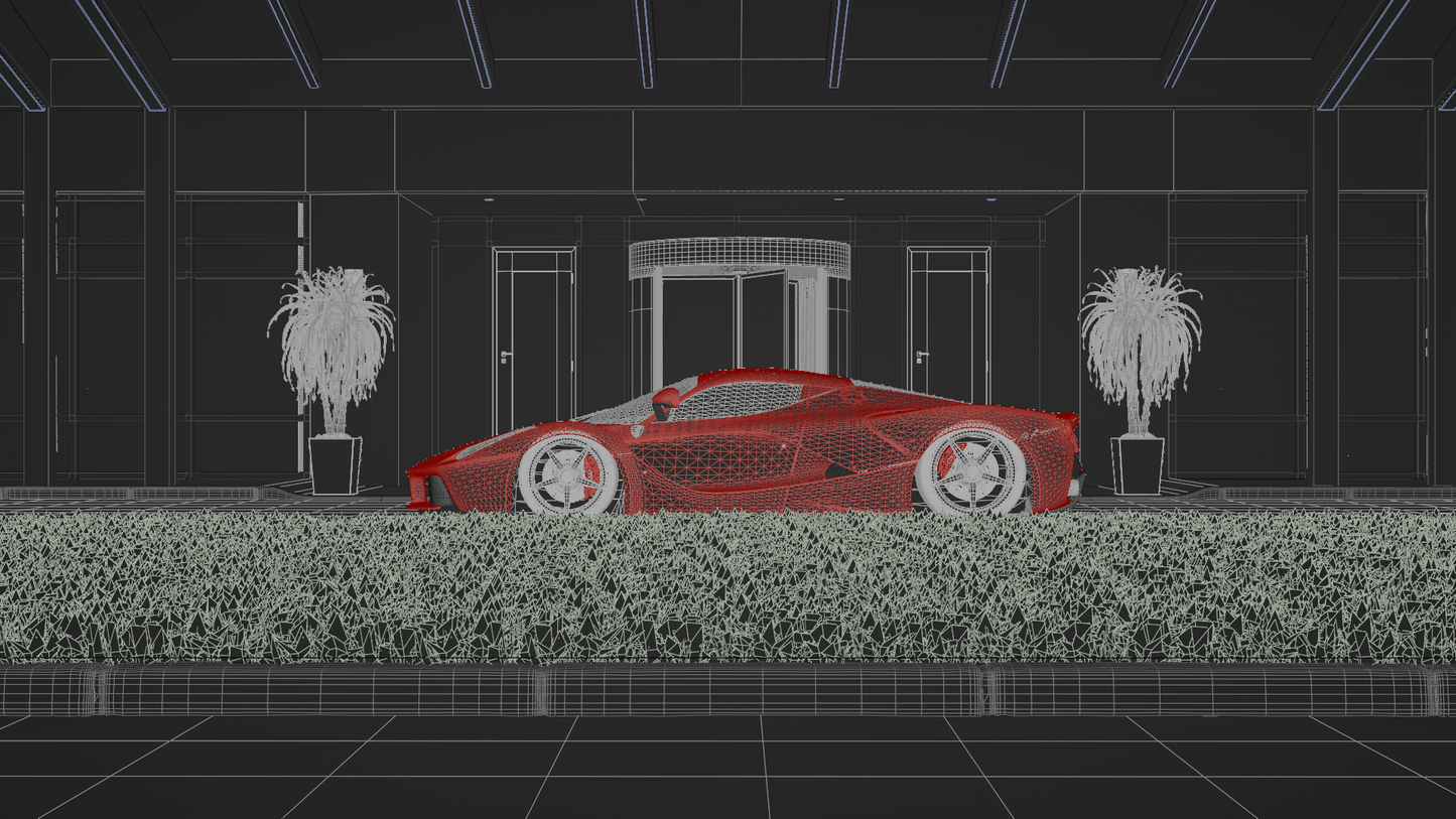 Hotel Exterior (Blender Scene)