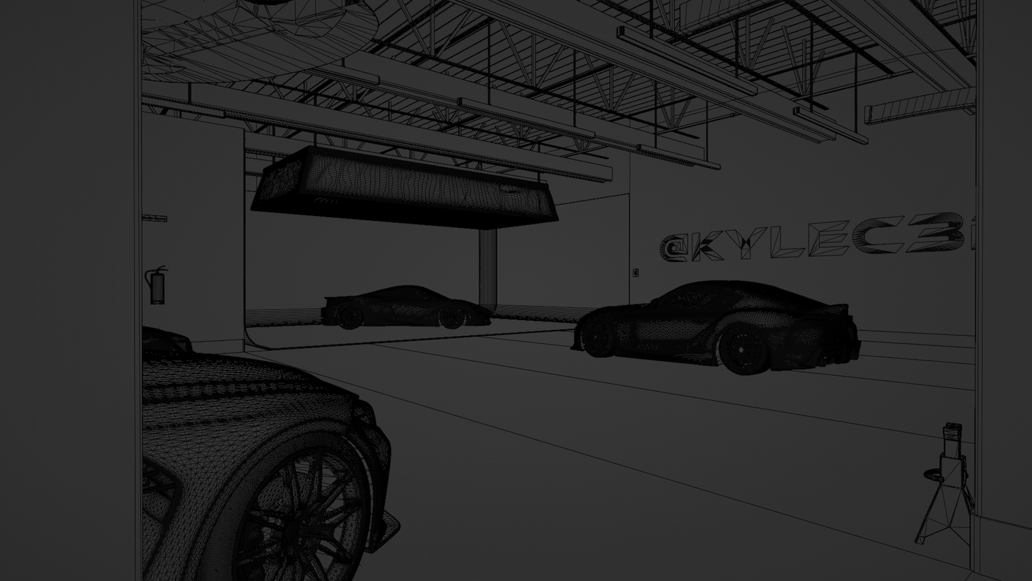 Speedshop studio (Blender scene)